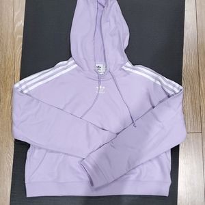 Adidas Crop Hoodie NWOT